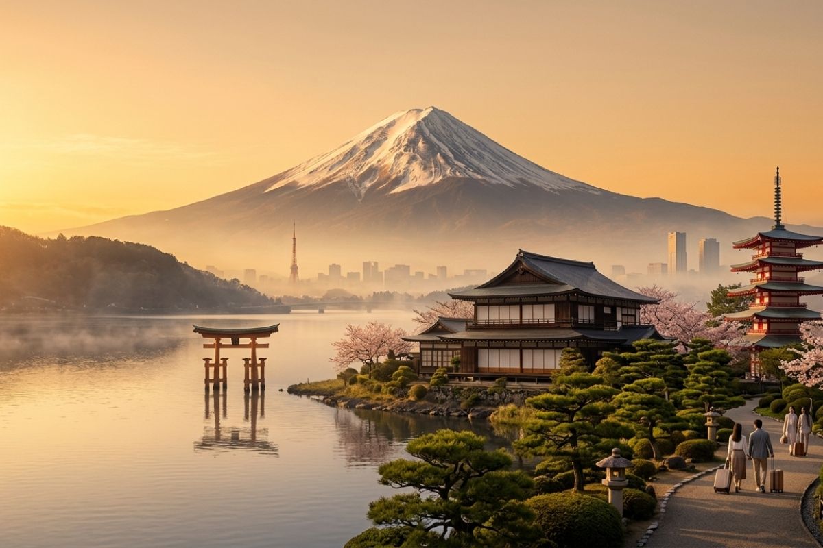 Japan travel destination