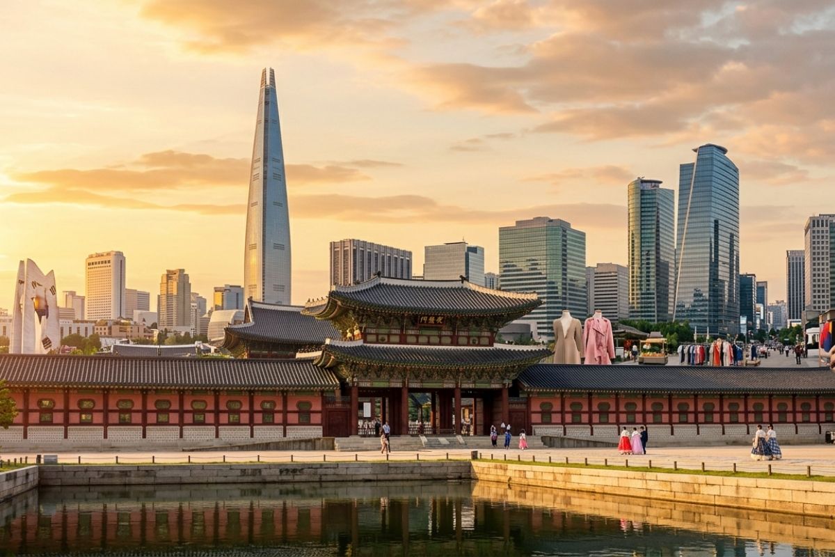 South Korea travel destination